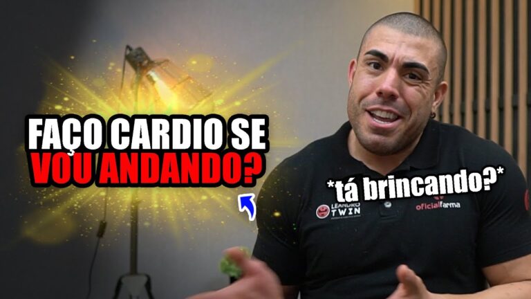 Devo fazer cardio se vou andando para a academia?