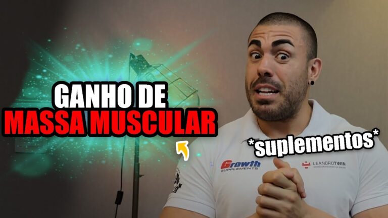 Suplementação para ganho de massa muscular