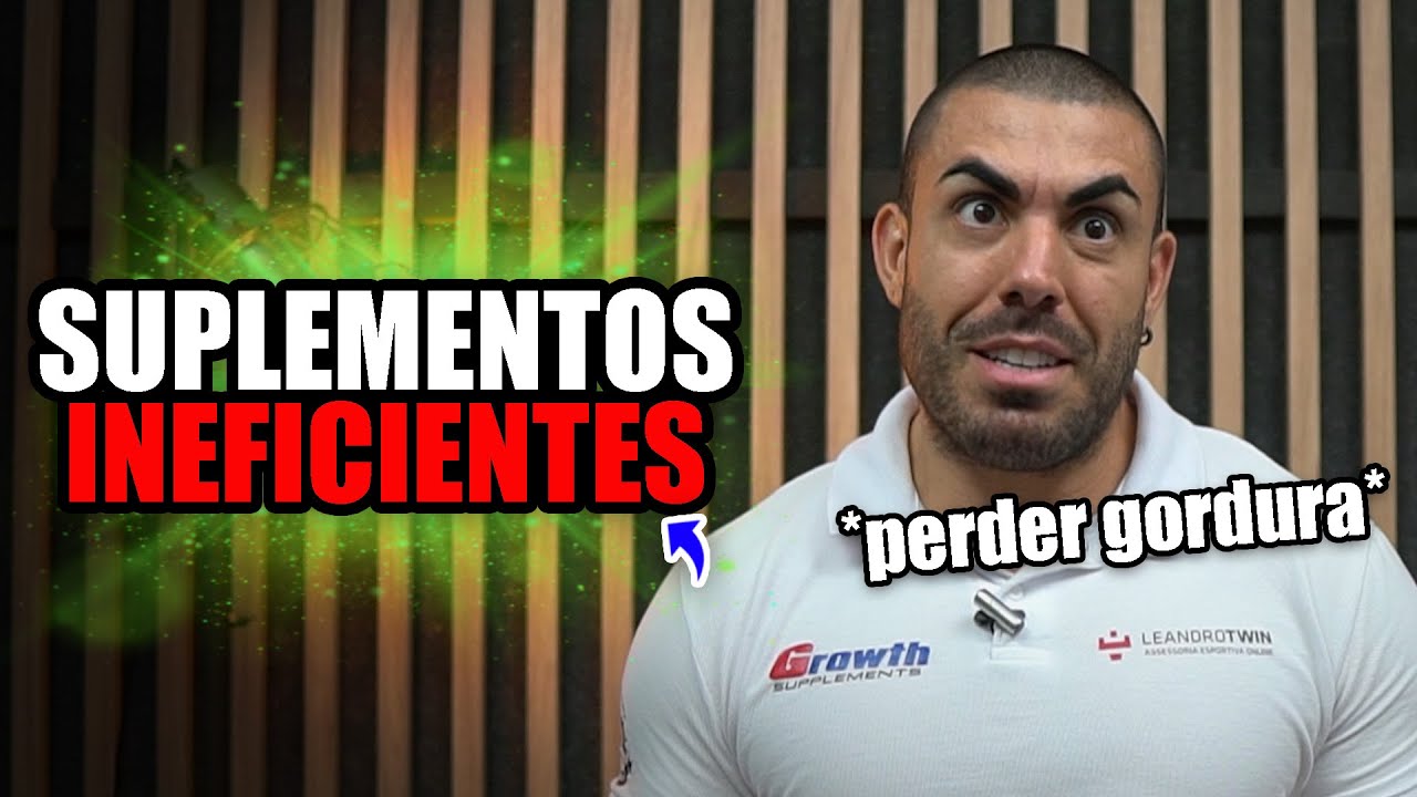 8 suplementos que não funcionam para perder gordura