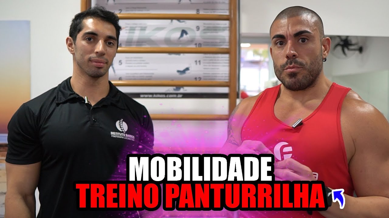 Exercícios de mobilidade para panturrilha