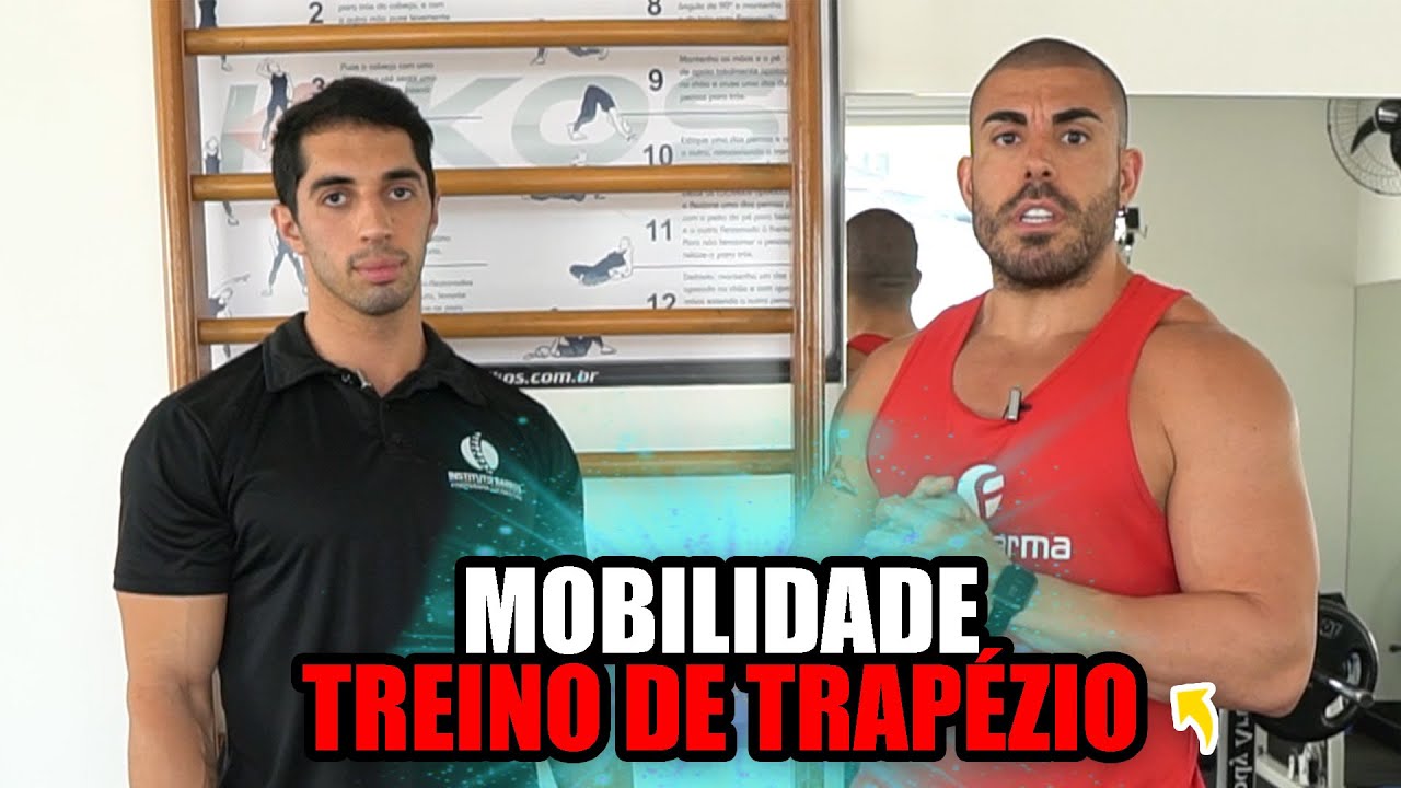 Exercícios de mobilidade para trapézio