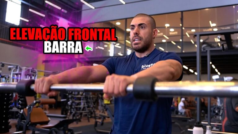 Como fazer elevação frontal barra