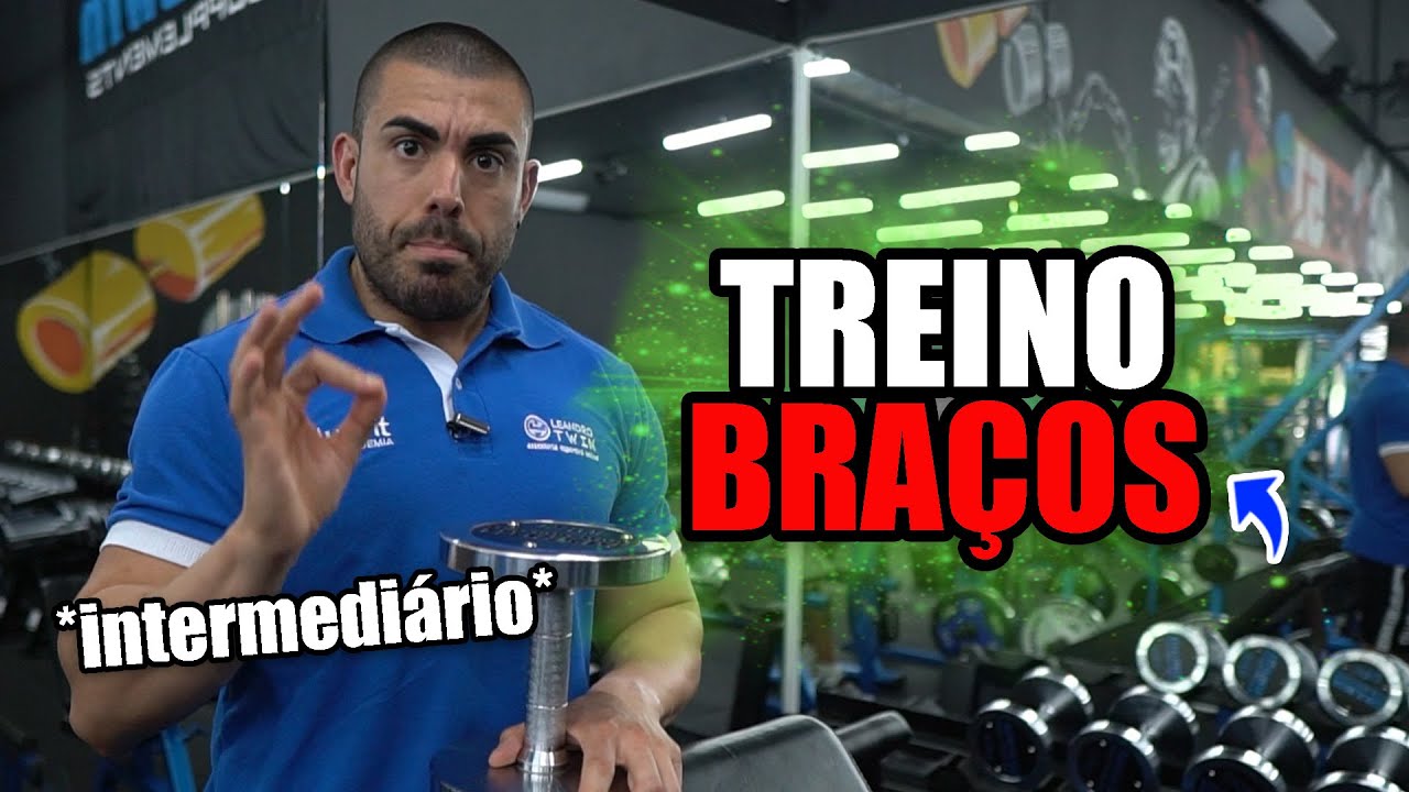 Treino de braços para intermediário