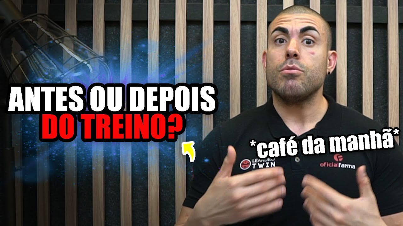 Devo tomar café da manhã antes ou depois do treino?