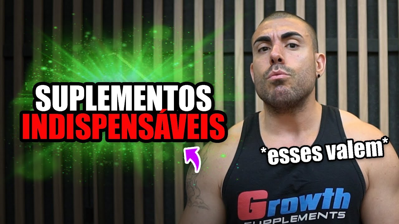 10 suplementos indispensáveis para quem treina